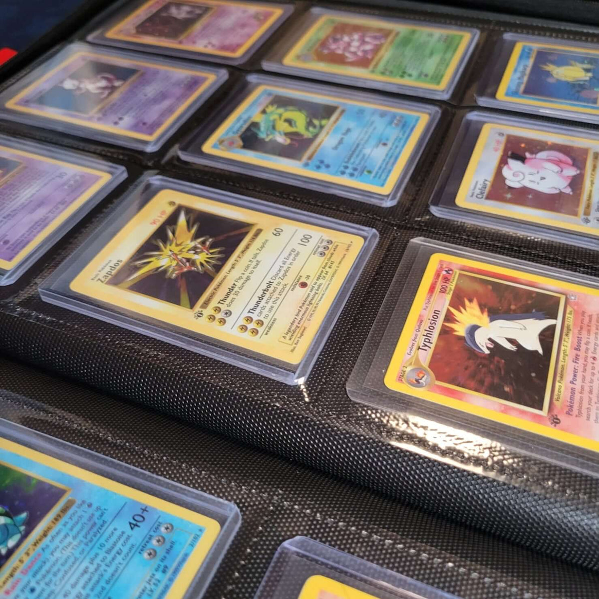 30 Special Pokemon Energy Cards Non-Basic with TopDeck Mini Binder