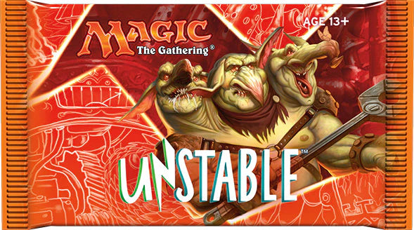 mtg unstable booster box Magic: The Gathering Unstable Booster Pack – Danireon Cards & Games