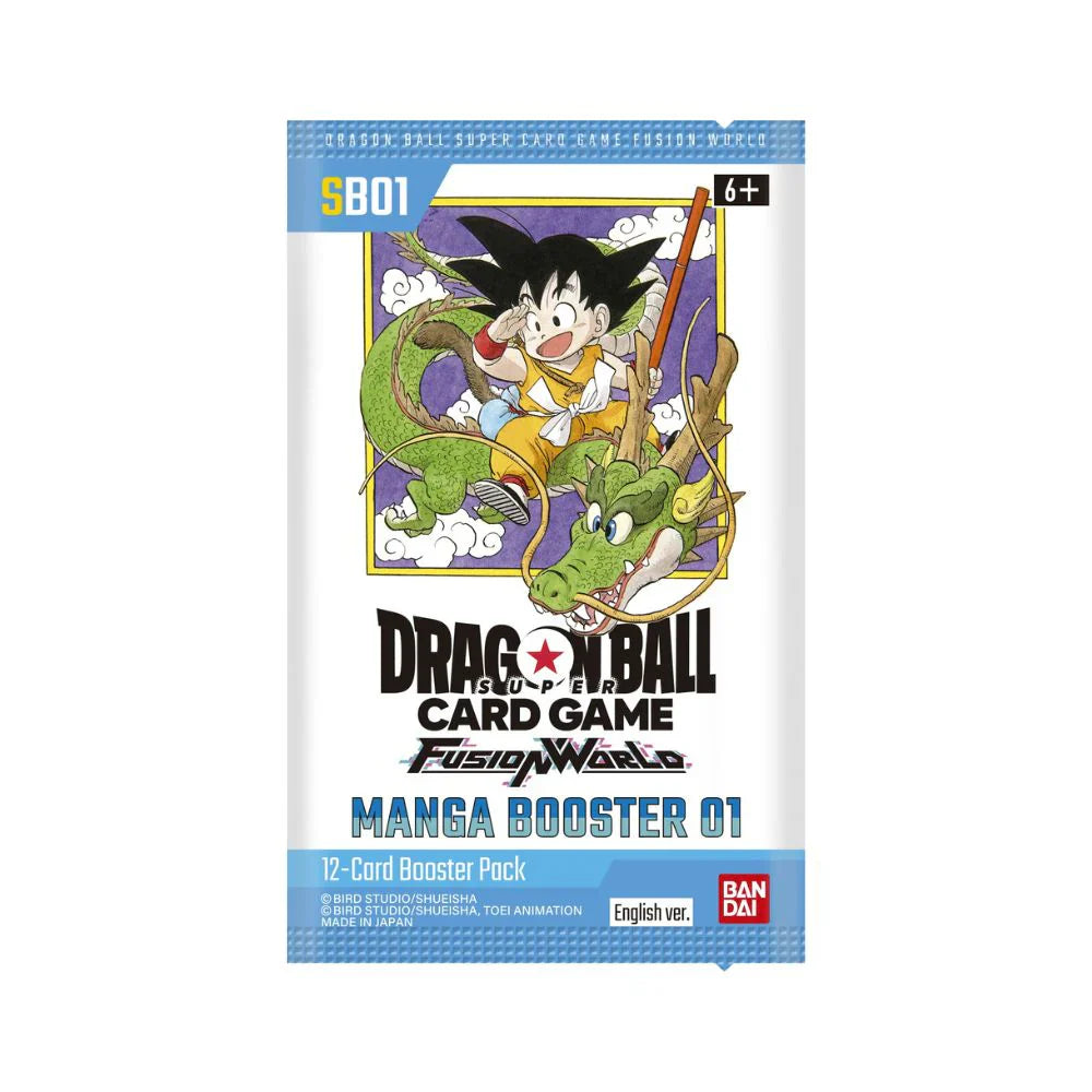 Dragon Ball Super Card Game Fusion World MANGA BOOSTER 01 SB01 Box Japanese
