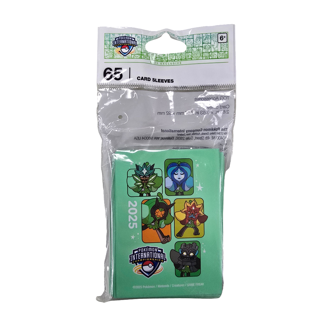 International Championship Ogerpon Card Sleeves – Danireon Cards & Games