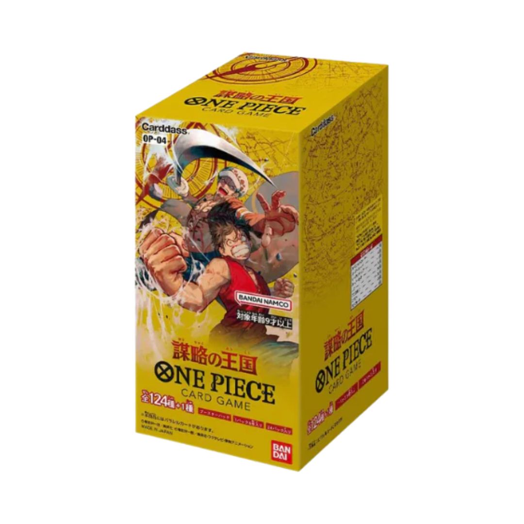 One Piece OP-04 Kingdoms Of Intrigue Japanese Booster Box – Danireon Cards & Games