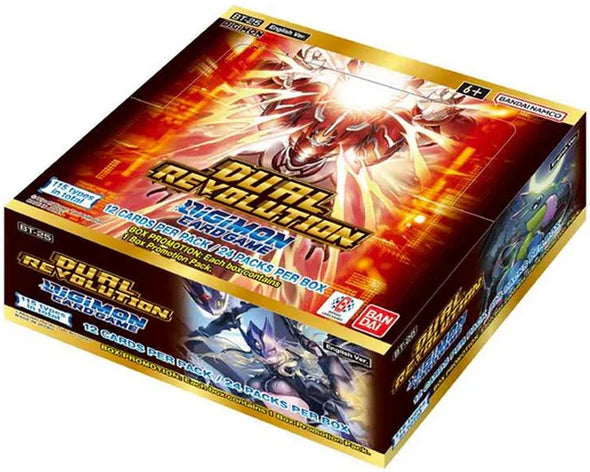 Digimon - BT-25 - Dual Revolution Booster Box (pre-order)  Danireon Cards  & Games
