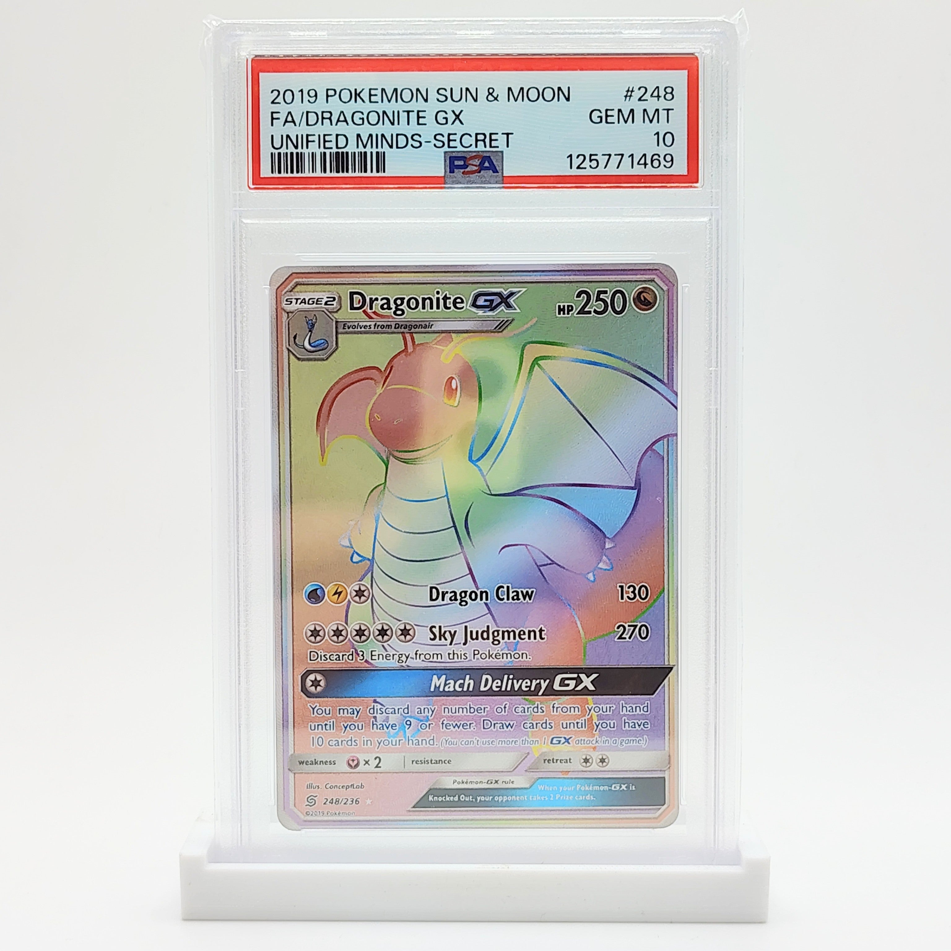 rainbow dragonite pokemon card Dragonite ex Rainbow Illustration Rare Card - Eevee Grove