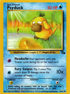 Psyduck (53/62) [Fossil Unlimited]