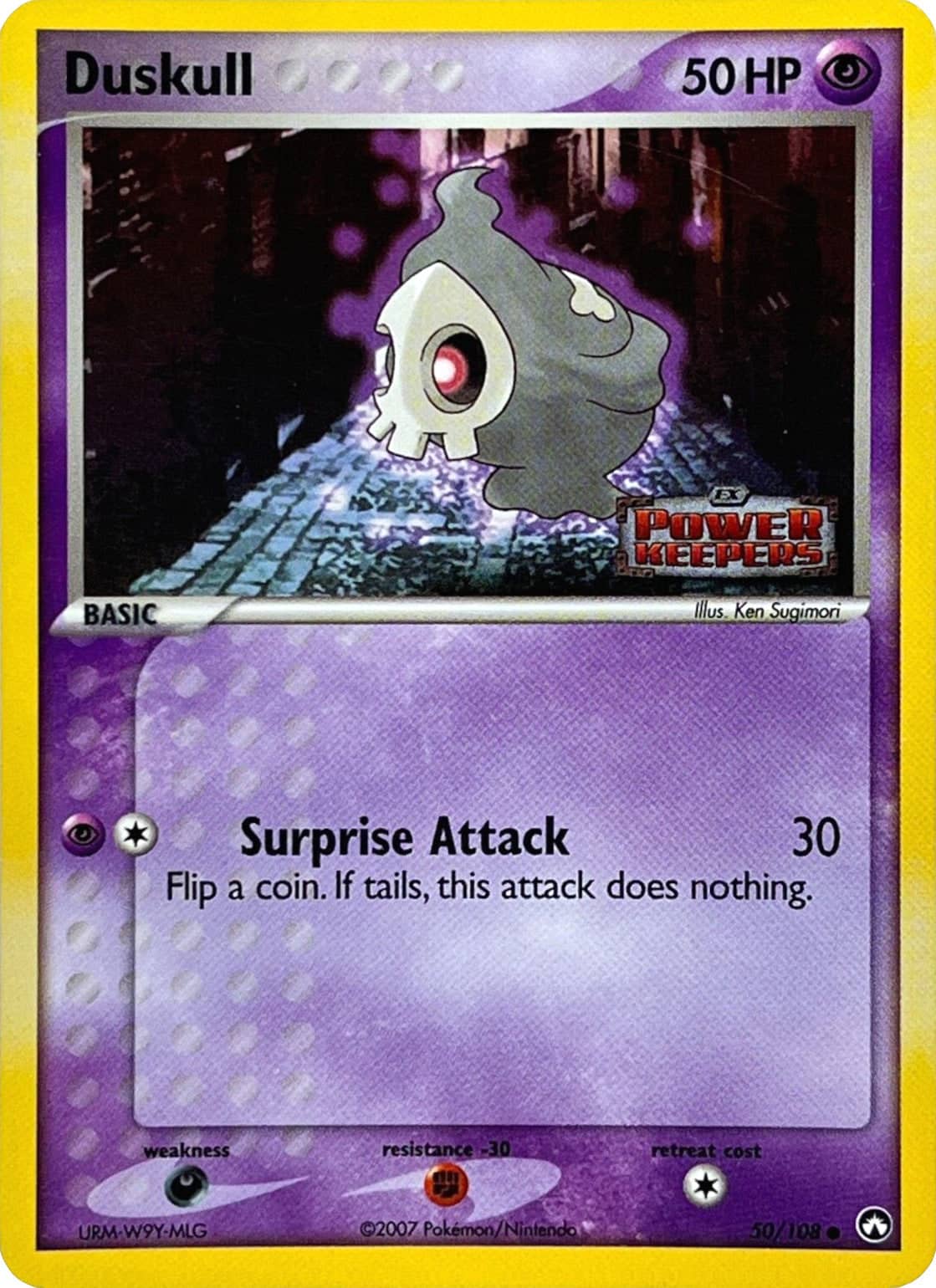duskull pokemon cards (50/108) (Stamped) [EX: Power Keepers] – Danireon & Games Number of cards:50 MTG Expansion Sets holofoil pattern or surface RARE PACKS INSIDE Pokemon