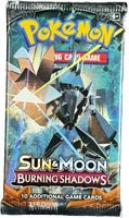 Burning Shadows booster pack