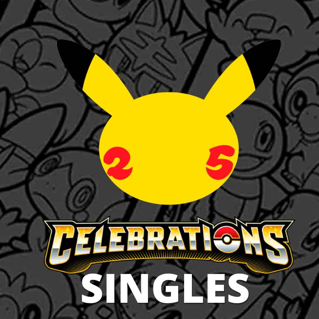 Pokemon Celebrations Singles | Danireon Cards & Games