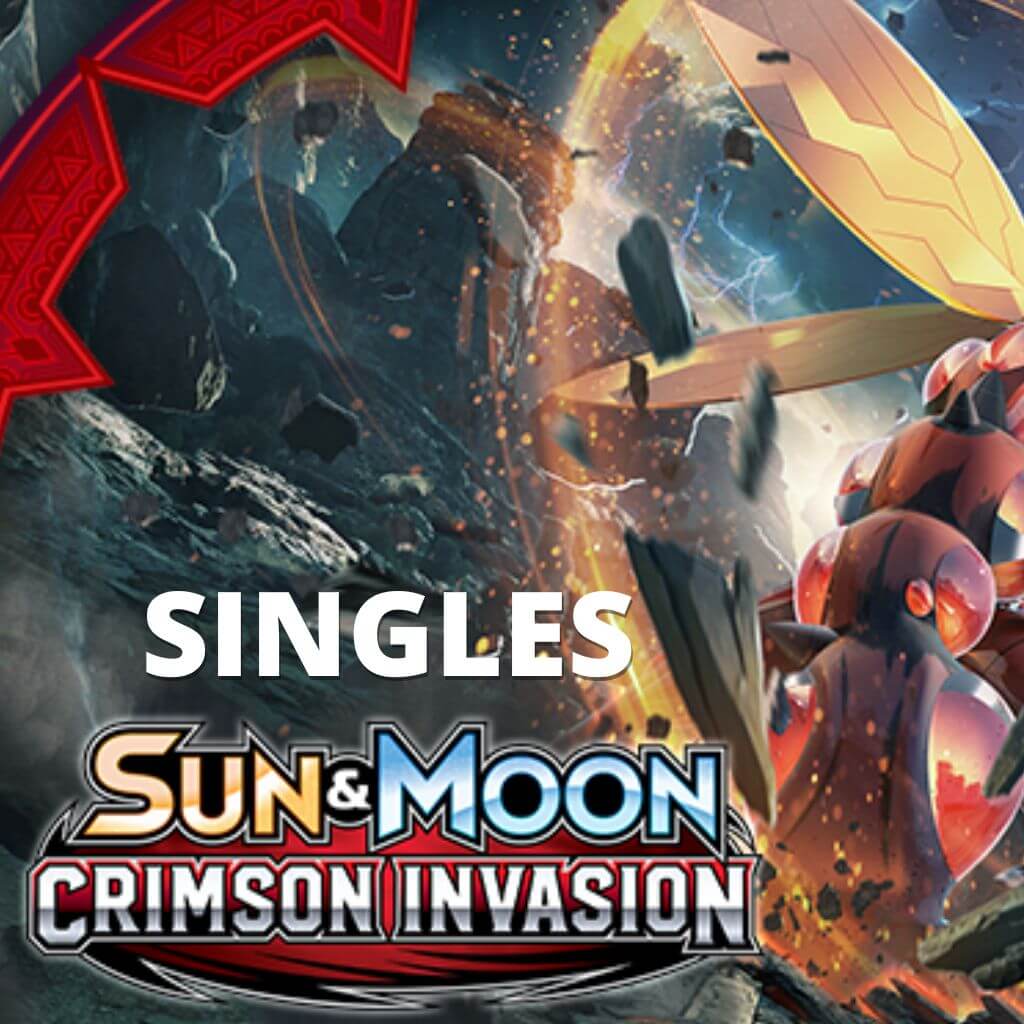 Pokemon Crimson Invasion Singles | Sun & Moon Crimson Invasion Cards