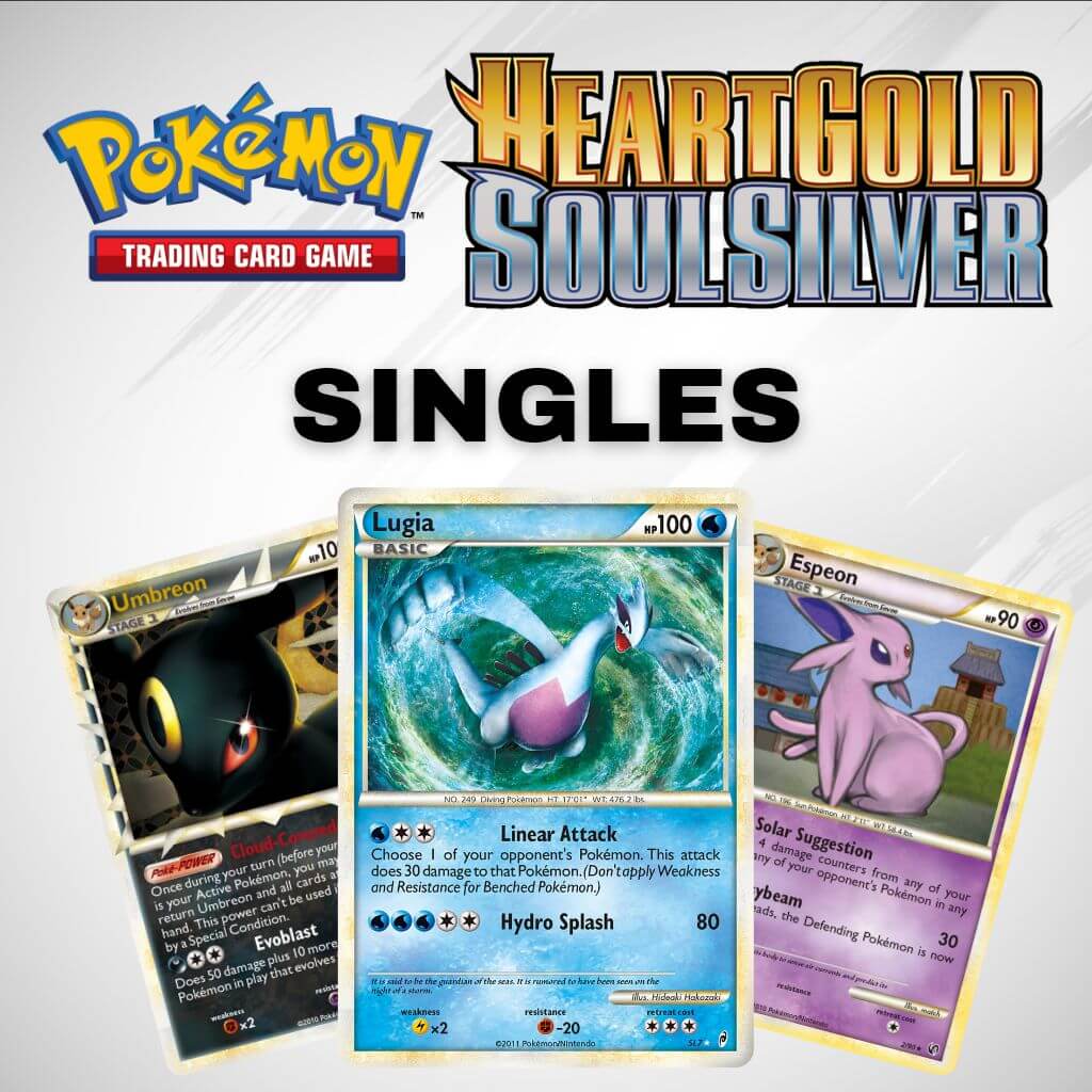 Pokémon Heartgold Soulsilver Cards | Heartgold Soulsilver Singles