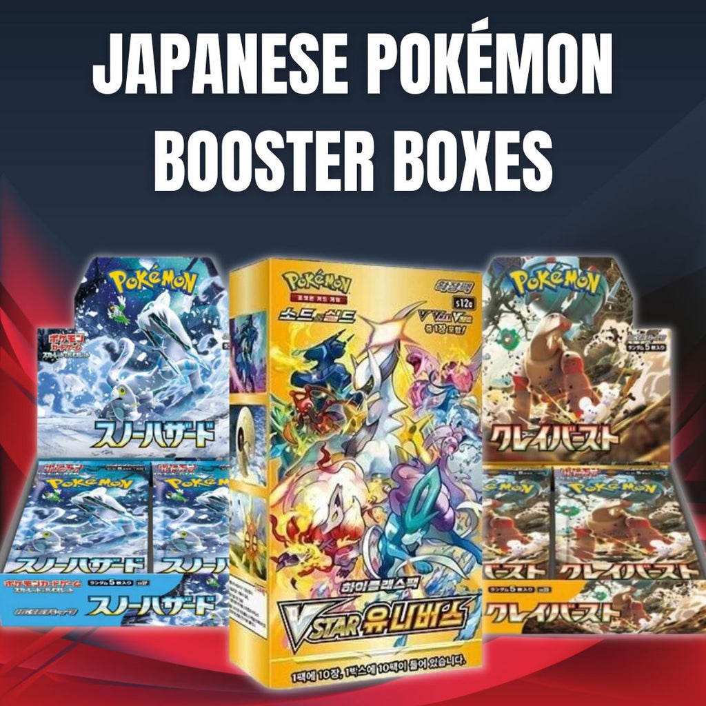 Pokémon Cards Japanese Booster Box - Japanese Pokemon Boxes