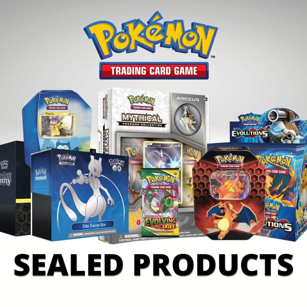 Pokemon Sealed Products Canada | Booster Boxes, ETBs, Tins, Booster Packs