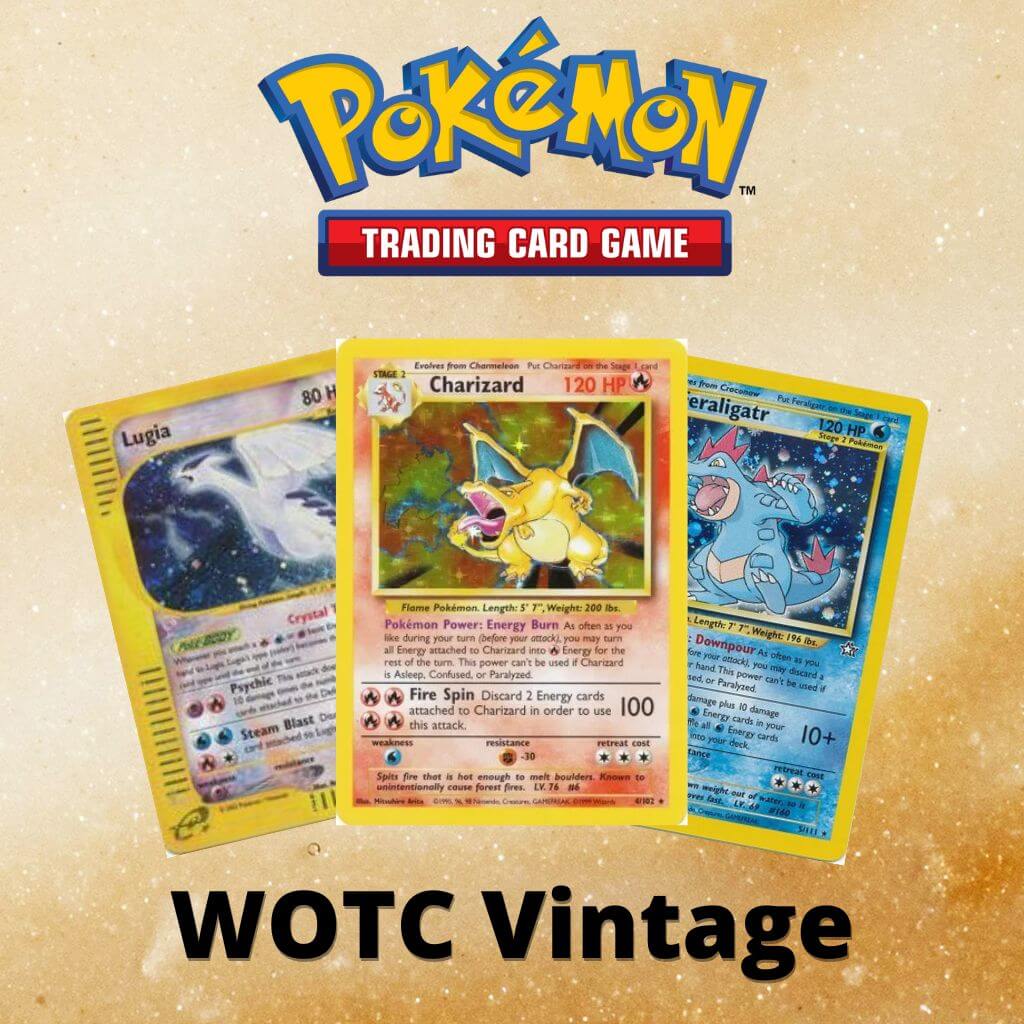 Pokemon WOTC Vintage Cards | Buy Vintage Pokemon Cards