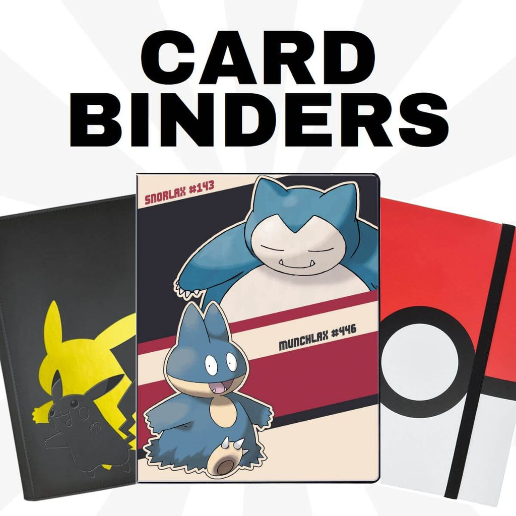 Pokemon Card Binders, Ships to Canada & US