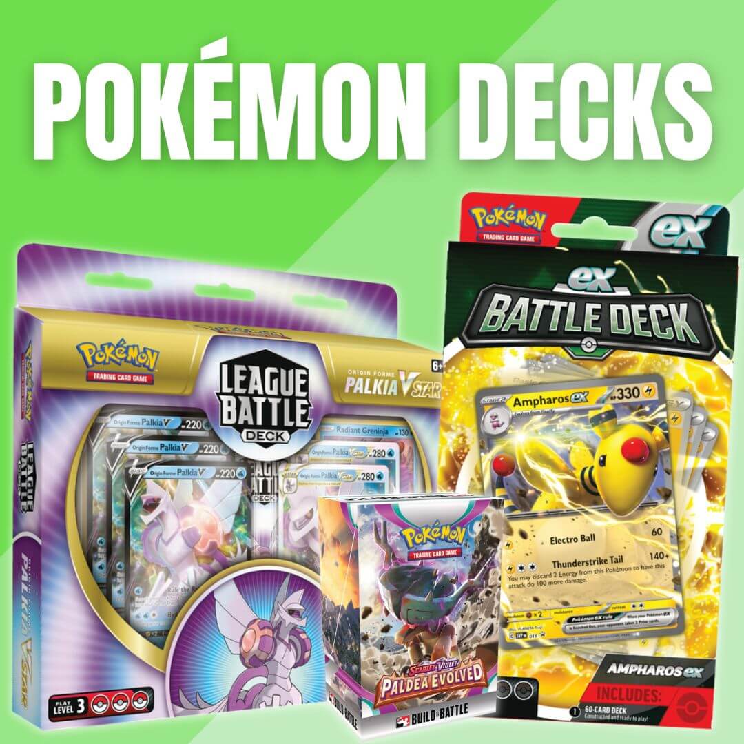 Buy Pokémon decks - Premade Pokémon Decks, Battle Decks