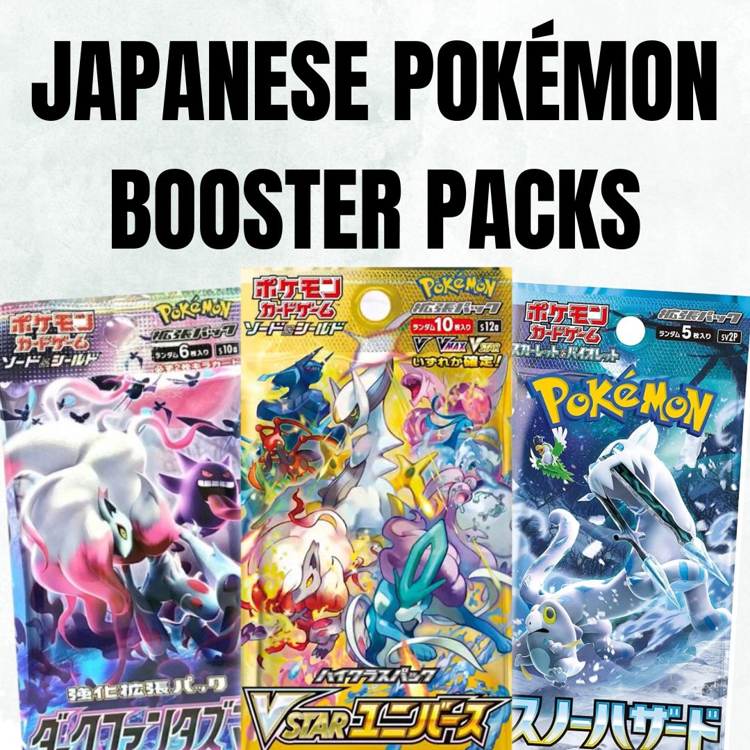 Japanese Pokémon Booster Packs Canada