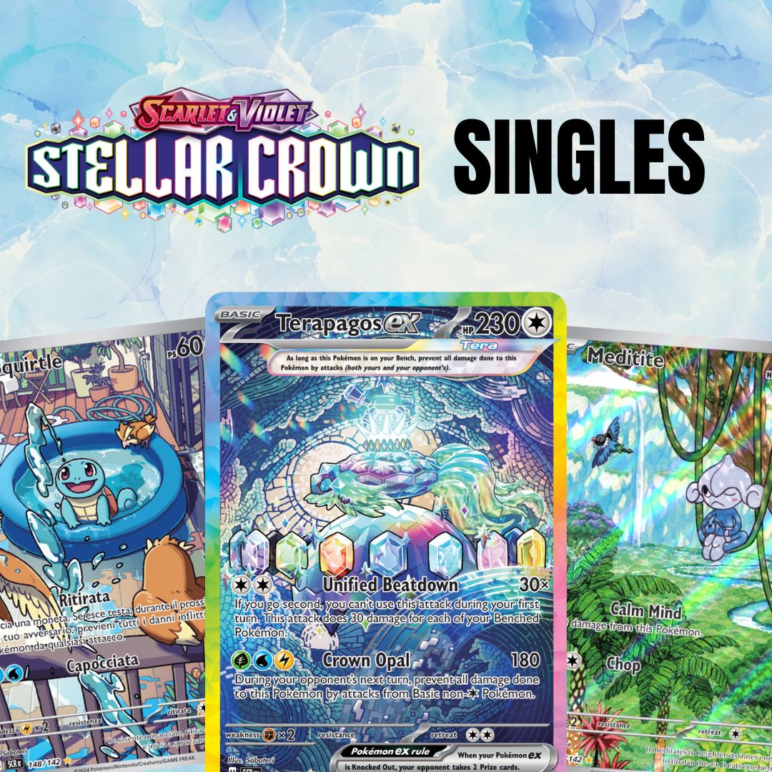 Shop Pokemon Stellar Crown Singles - Stellar Crown Singles Cards