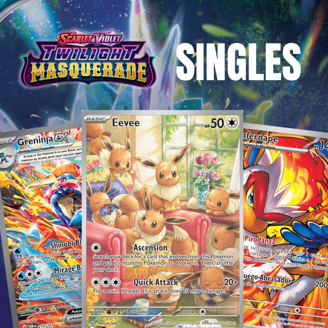 Pokémon Twilight Masquerade Singles - Twilight Masquerade Single Cards