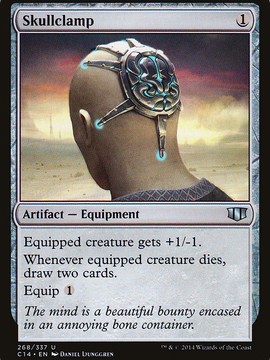 Skullclamp (C14-268) - Commander 2014