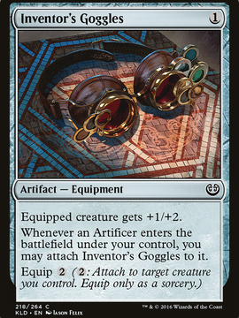 Inventor's Goggles (KLD-218) - Kaladesh