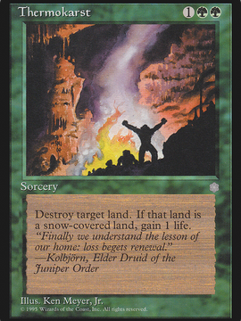 Thermokarst (ICE-) - Ice Age