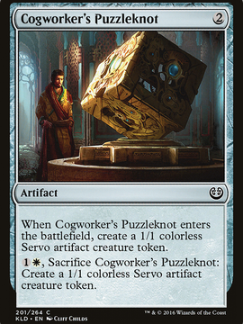 Cogworker's Puzzleknot (KLD-201) - Kaladesh