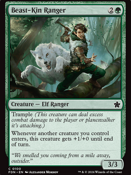 Beast-Kin Ranger (FDN-100) - Foundations