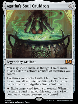 Agatha's Soul Cauldron (WOE-242) - Wilds of Eldraine Foil