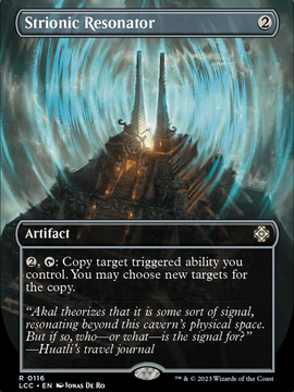 Strionic Resonator (LCC-116) - The Lost Caverns of Ixalan Commander (Borderless)