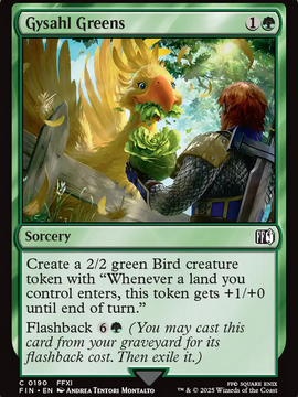 Gysahl Greens (FIN-190) - FINAL FANTASY