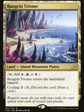 Raugrin Triome (IKO-251) - Ikoria: Lair of Behemoths