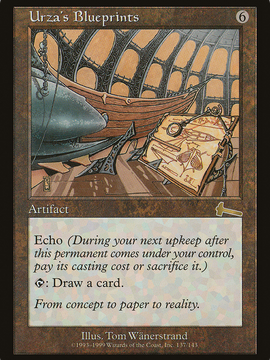 Urza's Blueprints (ULG-137) - Urza's Legacy