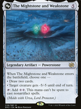 The Mightstone and Weakstone (BRO-238A) - The Brothers' War