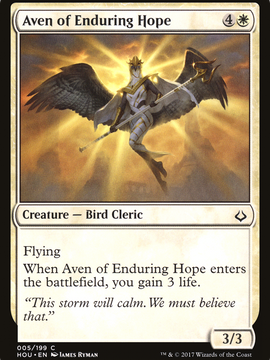 Aven of Enduring Hope (HOU-005) - Hour of Devastation