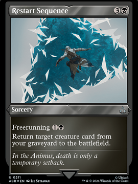 Restart Sequence (ACR-211) - Assassin's Creed Etched Foil
