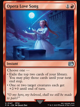 Opera Love Song (FIN-147) - FINAL FANTASY