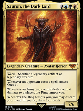 Sauron, the Dark Lord (LTR-224) - The Lord of the Rings: Tales of Middle-earth