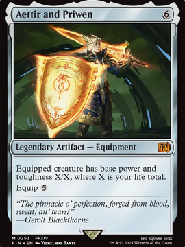Aettir and Priwen (FIN-253) - FINAL FANTASY Foil