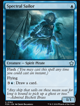 Spectral Sailor (FDN-164) - Foundations Foil