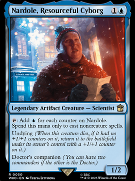 Nardole, Resourceful Cyborg (WHO-050) - Doctor Who