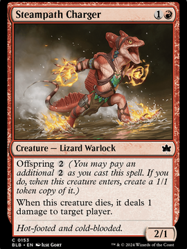 Steampath Charger (BLB-153) - Bloomburrow