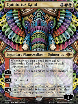 Quintorius Kand (LCI-352) - The Lost Caverns of Ixalan (Borderless)