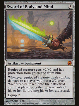 Sword of Body and Mind (SOM-208) - Scars of Mirrodin