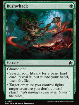 Bushwhack (FDN-215) - Foundations Foil