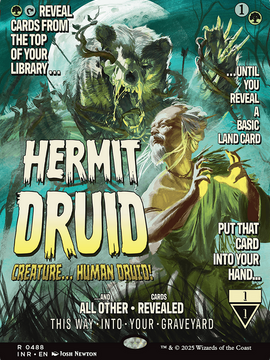 Hermit Druid (Showcase) (INR-488) - Innistrad Remastered