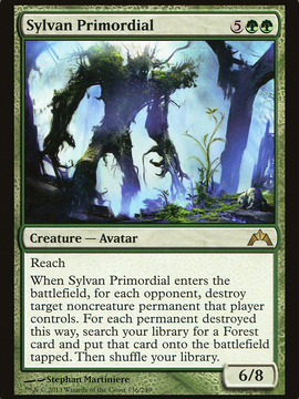 Sylvan Primordial (GTC-136) - Gatecrash Foil