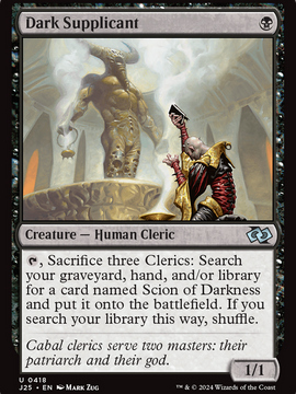 Dark Supplicant (J25-418) - Foundations Jumpstart
