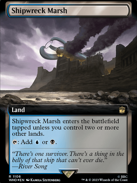 Shipwreck Marsh (WHO-1106) - Doctor Who: (Extended Art) Foil
