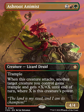 Ashroot Animist (FDN-345) - Foundations (Borderless)