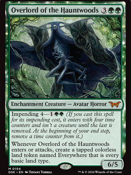 Overlord of the Hauntwoods (DSK-194) - Duskmourn: House of Horror