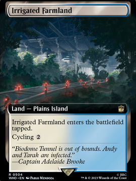 Irrigated Farmland (WHO-504) - Doctor Who: (Extended Art) Foil